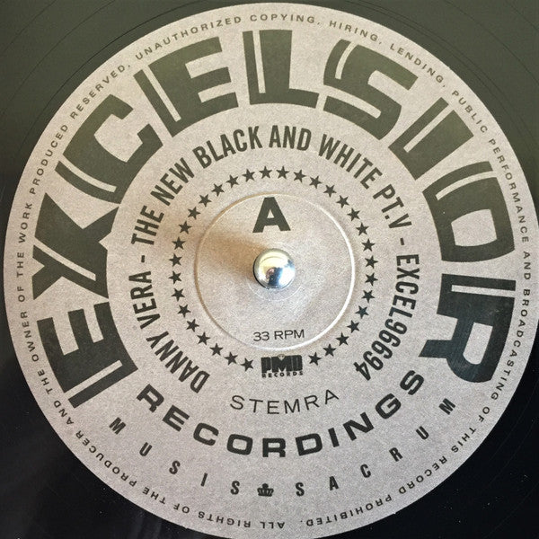 Danny Vera : The New Black And White Pt.V (10", EP)