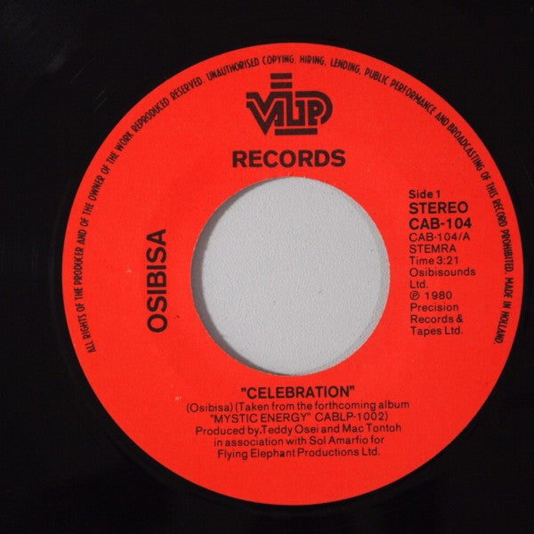 Osibisa : Celebration (7", Single)