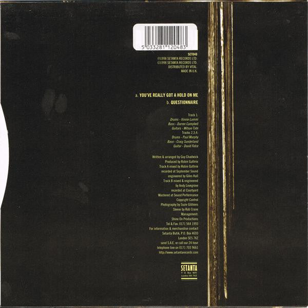 Guy Chadwick : You've Really Got A Hold On Me (7", Single, Yel)