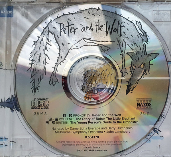 Dame Edna Everage : Peter And The Wolf (CD)