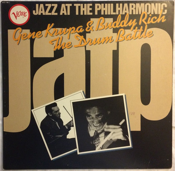 Gene Krupa & Buddy Rich : The Drum Battle (LP, Album, Mono, RE, 72 )