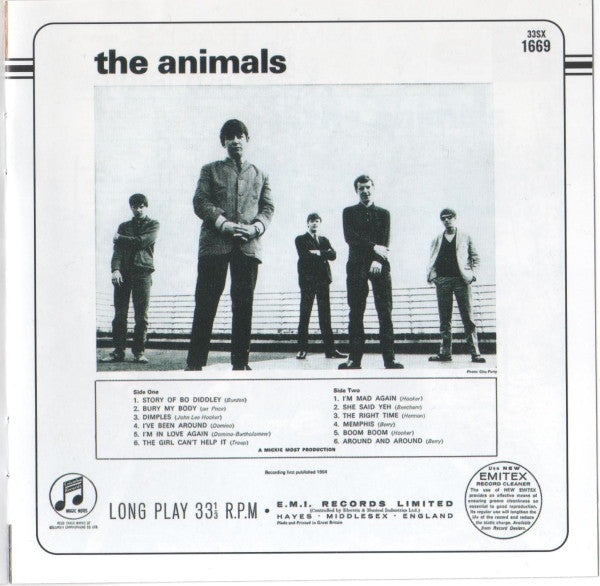 The Animals : The Animals / Animal Tracks (CD, Comp, Mono, RM)