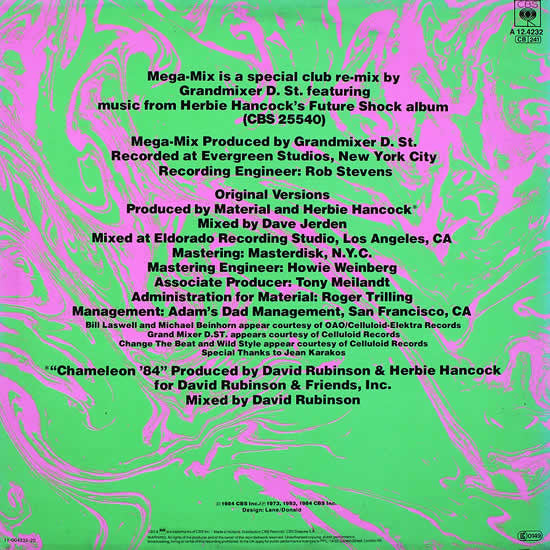 Herbie Hancock : Mega-Mix (12", Maxi)
