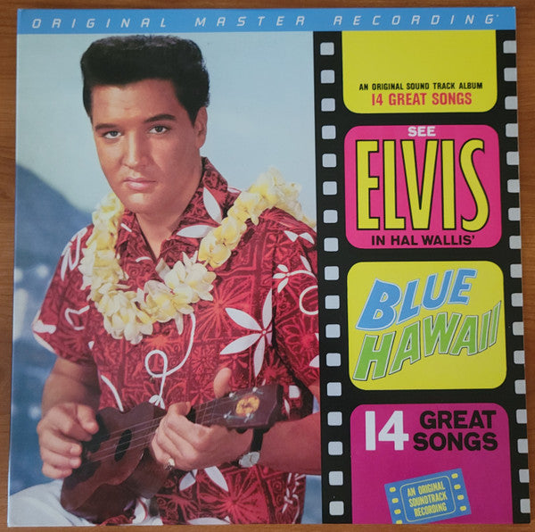 Elvis Presley : Blue Hawaii (2x12", Album, Num, RE, S/Edition, 180)