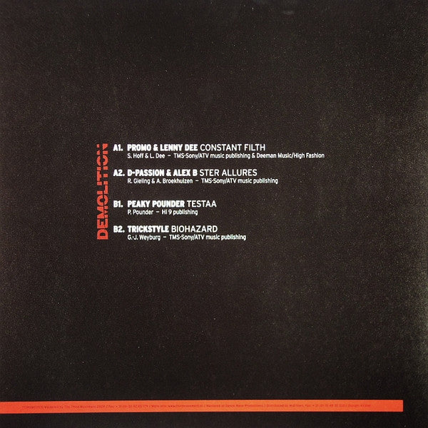 Various : Human Demolition Part3 (12", Smplr)
