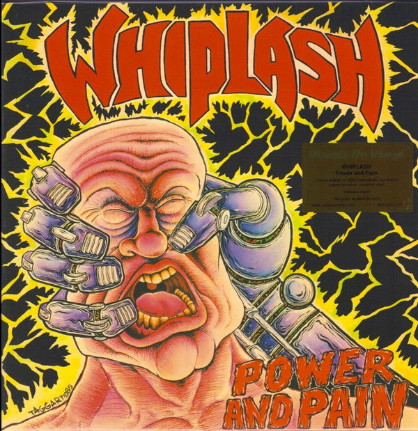 Whiplash (5) : Power And Pain (LP, Album, Ltd, Num, RE, Sil)