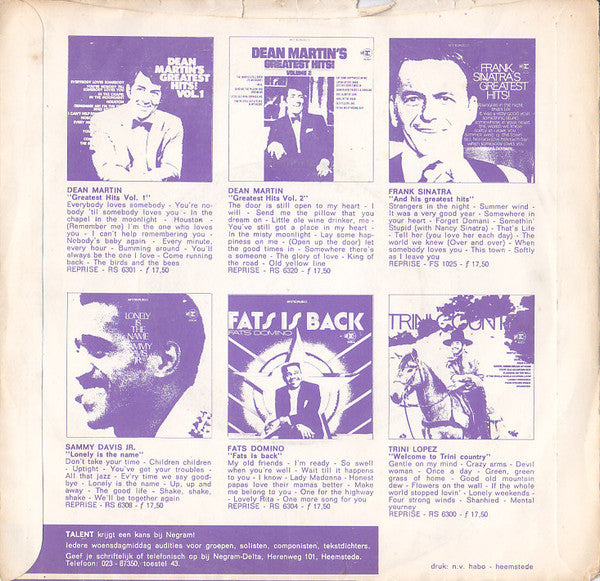 Frank Sinatra : My Way Of Life / Cycles (7", Single)