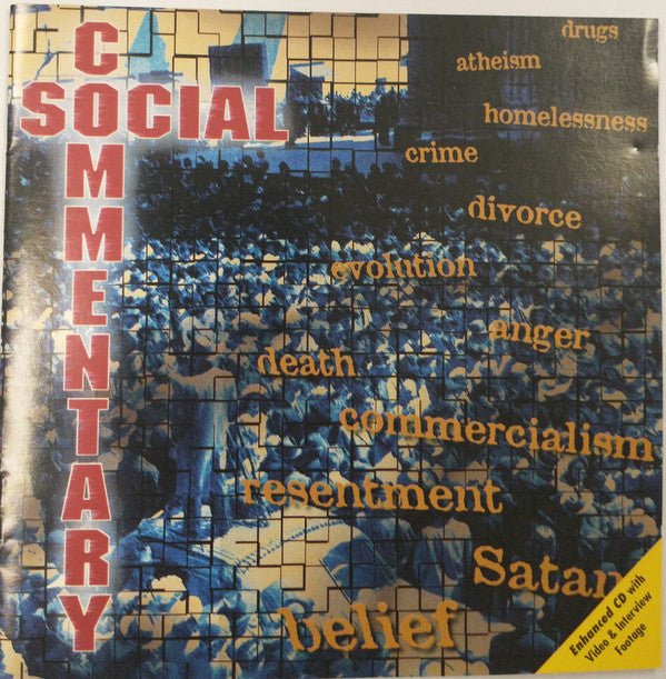 Various : Social Commentary  (CD, Comp, Enh)