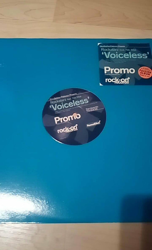 Rockstarz Feat. Niki Mak : Voiceless (12", Promo)