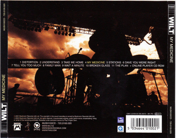 Wilt (3) : My Medicine (CD, Album)