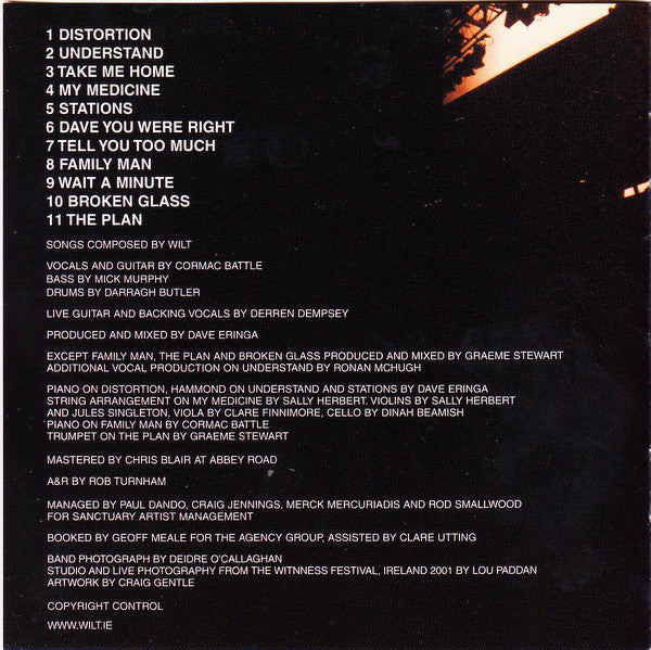 Wilt (3) : My Medicine (CD, Album)