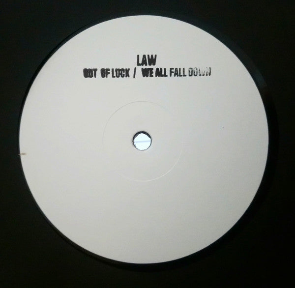 The Law (4) : Out Of Luck / We All Fall Down (12", W/Lbl)