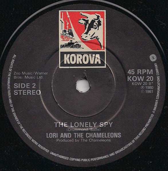 Lori And The Chameleons* : Touch (7", Single, RE)