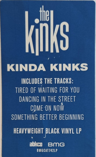 The Kinks : Kinda Kinks (LP, Album, RE)