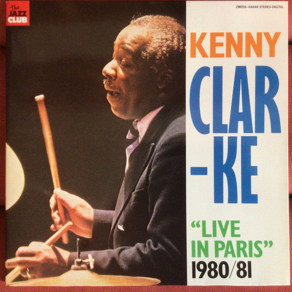 Kenny Clarke : Live In Paris 1980/81 (LP, Album, RM, Gat)