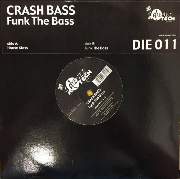 Crash Bass : Funk The Bass (10")