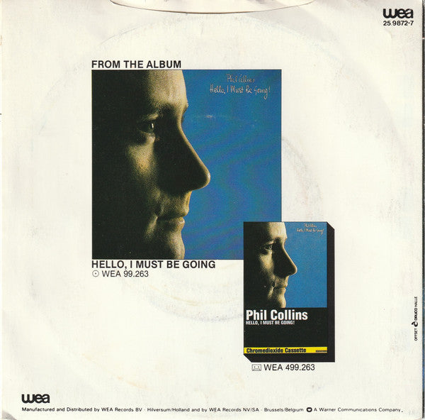 Phil Collins : It Don't Matter To Me (7", Single)