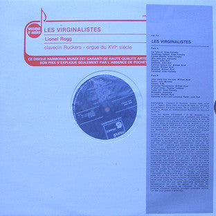 Lionel Rogg : Les Virginalistes (LP, RE)