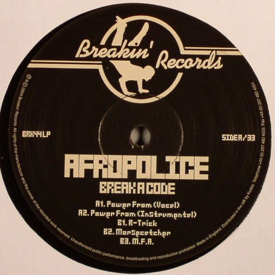 Afropolice : Break A Code (2xLP)