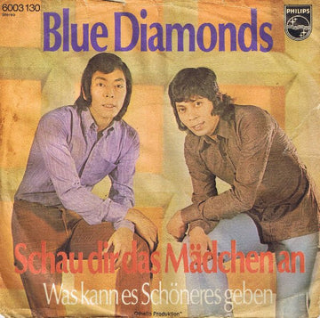 The Blue Diamonds : Schau Dir Das Mädchen An (7", Single)