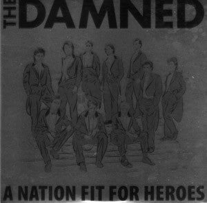 The Damned : A Nation Fit For Heroes (7", Single, Ltd, Num, Red)