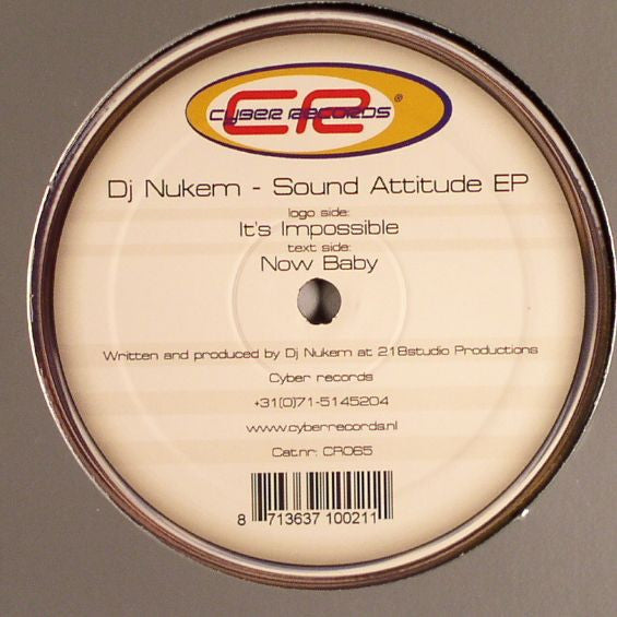 DJ Nukem : Sound Attitude EP (12")