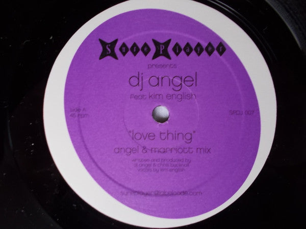 DJ Angel (2) : Love Thing (12")