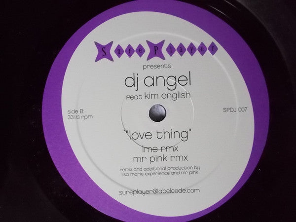 DJ Angel (2) : Love Thing (12")