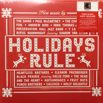 Various : Holidays Rule (2xLP, Album, RE, Red)