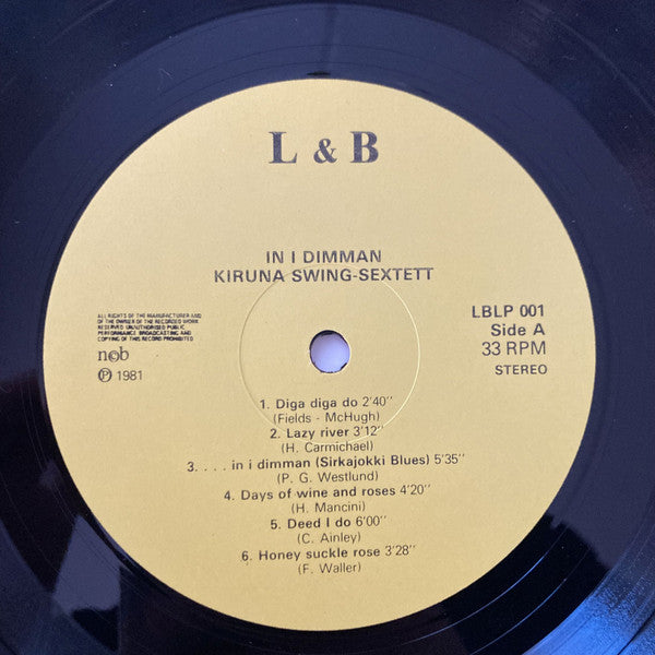 Kiruna Swingsextett : ...In I Dimman (LP, Album)