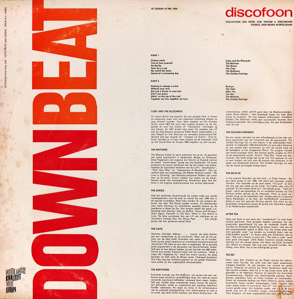Various : Down Beat (LP, Comp)