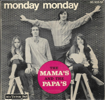 The Mamas & The Papas : Monday, Monday (7", EP, Mono)