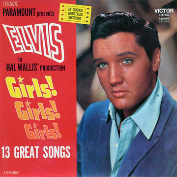 Elvis Presley : Girls! Girls! Girls! (LP, Album, RE)
