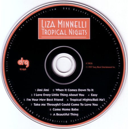 Liza Minnelli : Tropical Nights (CD, Album)