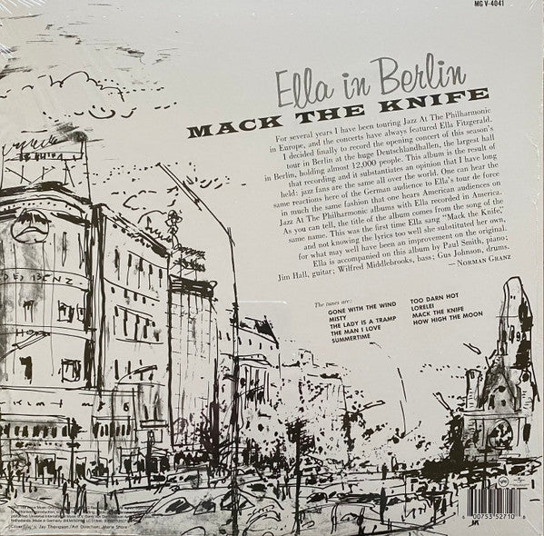 Ella Fitzgerald : Mack The Knife - Ella In Berlin (LP, Album, RE, 180)