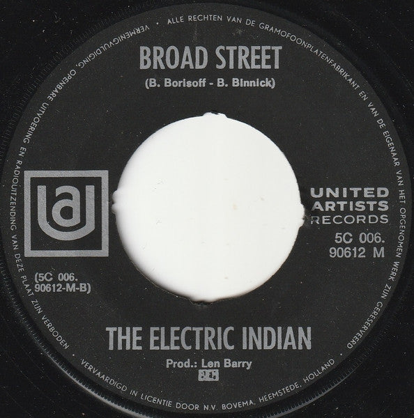 The Electric Indian : Keem-O-Sabe (7", Single, Mono)