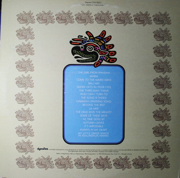 Los Indios Tabajaras : Los Indios Tabajaras (2xLP, Comp)