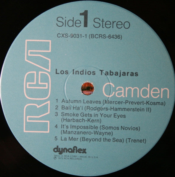 Los Indios Tabajaras : Los Indios Tabajaras (2xLP, Comp)