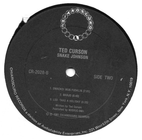 Ted Curson : Snake Johnson (LP, Album)