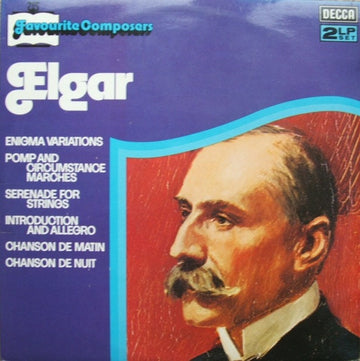 Sir Edward Elgar : Favourite Composers Elgar (2xLP, Comp)