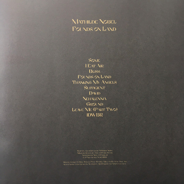Mathilde Nobel : Founds On Land (LP, Album, Cle)