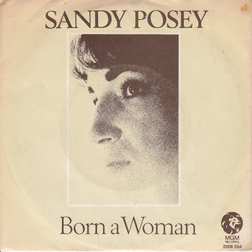 Sandy Posey : Born A Woman (7", RE)