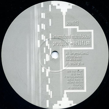 Hellfish & Producer : International Muthafukkas (12")