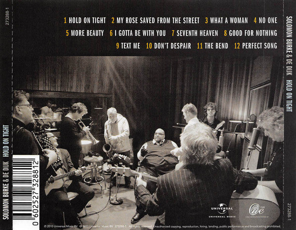 Solomon Burke & De Dijk : Hold On Tight (CD, Album)