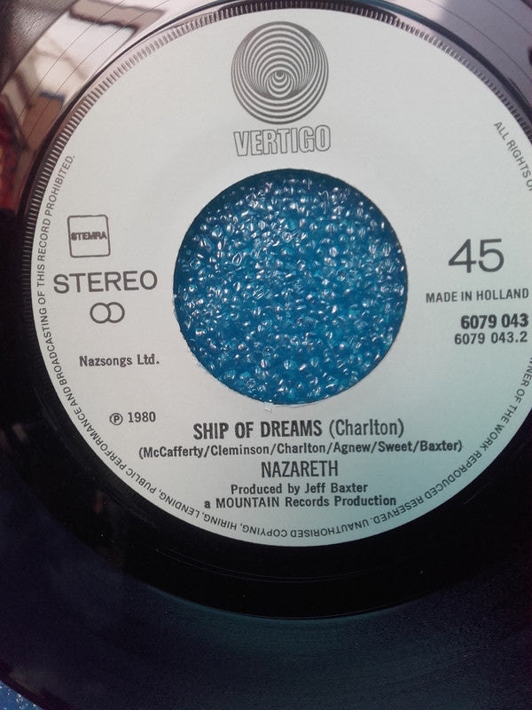 Nazareth (2) : Holiday / Ship Of Dreams (7")