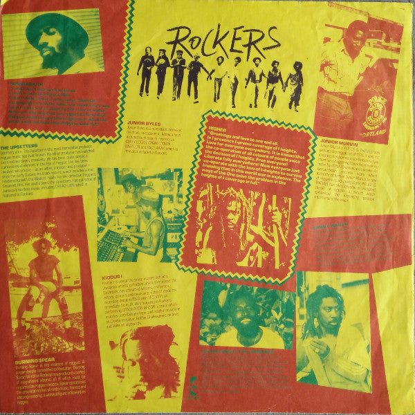Various : Rockers (Original Soundtrack Recording) (LP, Comp)