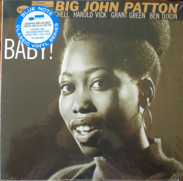 John Patton : Oh Baby! (LP, Album, RE, 180)