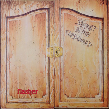 Flasher : Secret In The Cupboard (LP, Album, Red)