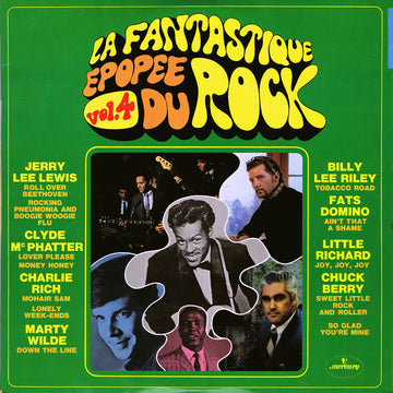 Various : La Fantastique Épopée Du Rock Vol. 4 (LP, Comp)