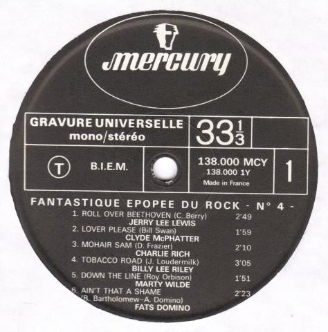 Various : La Fantastique Épopée Du Rock Vol. 4 (LP, Comp)